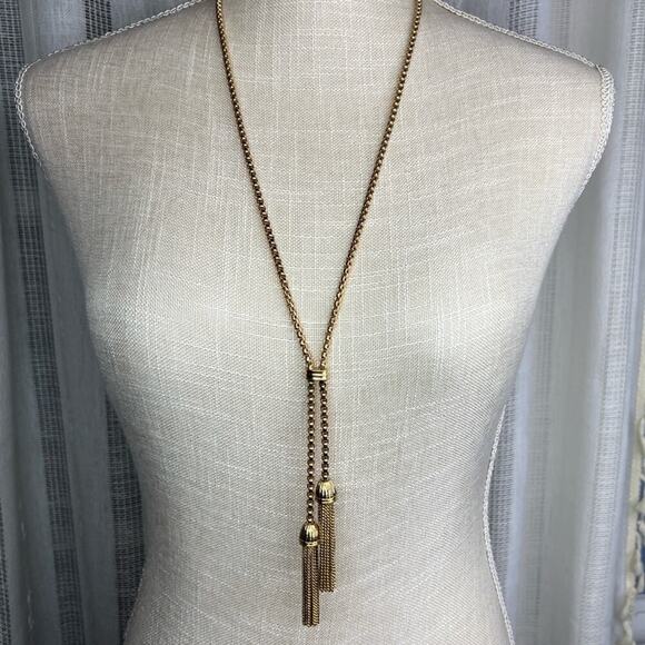 J. Crew | Tassel Statement Necklace - Picture 3 of 9